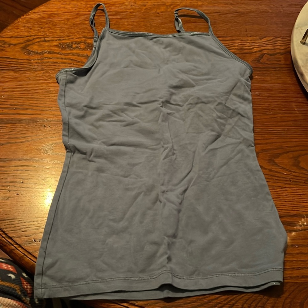 Old Navy Fitted Built In Bra Tank Top